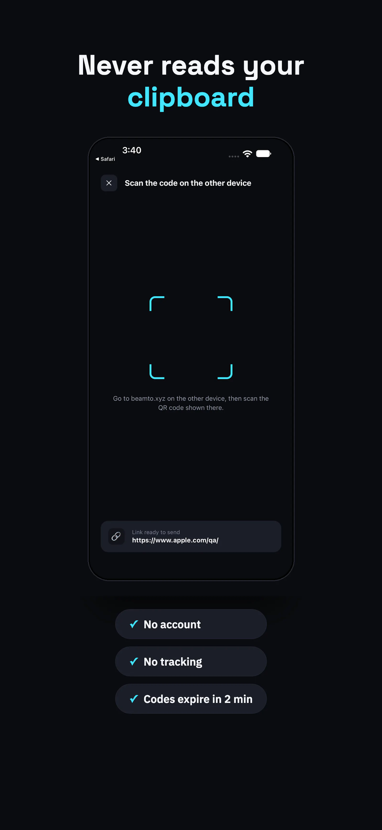 BeamTo screenshot 3