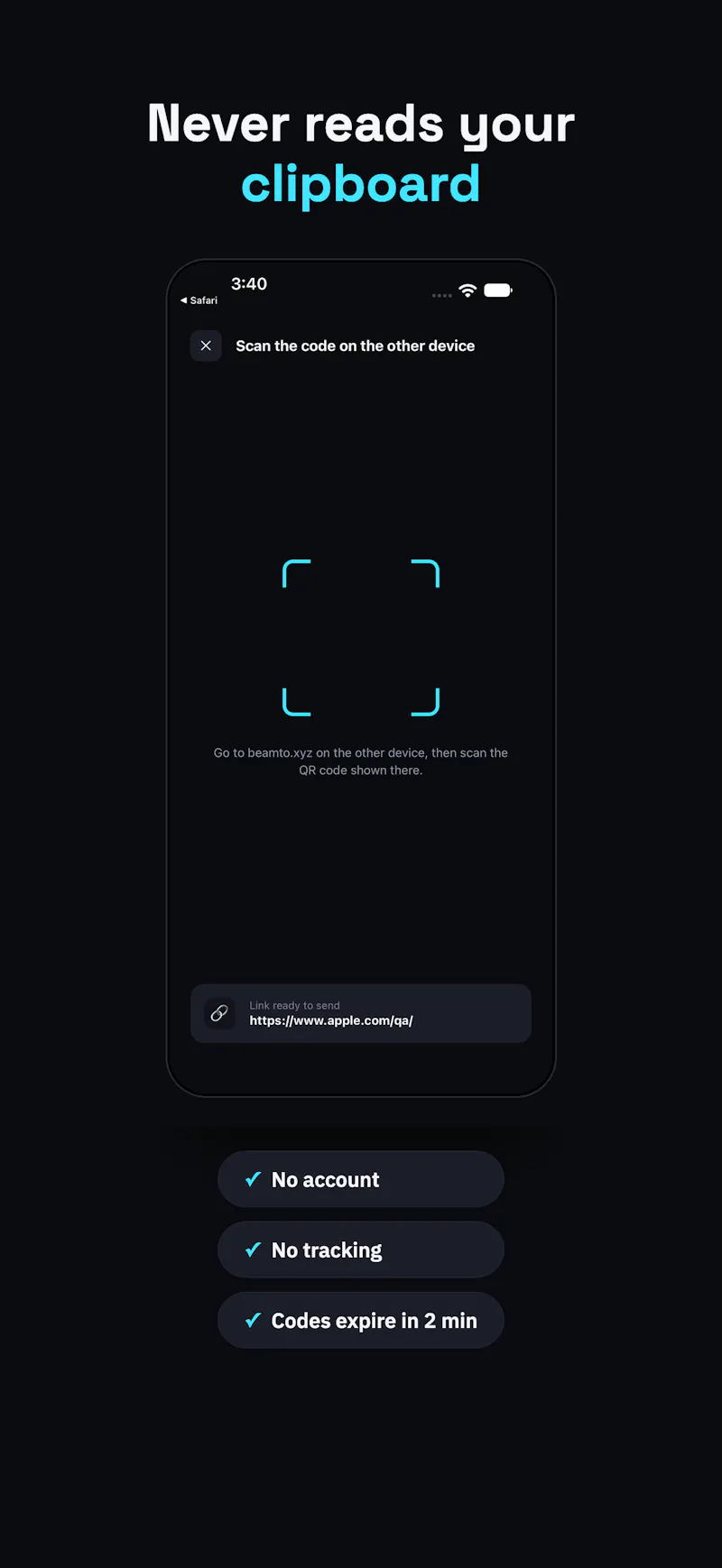 BeamTo screenshot 3