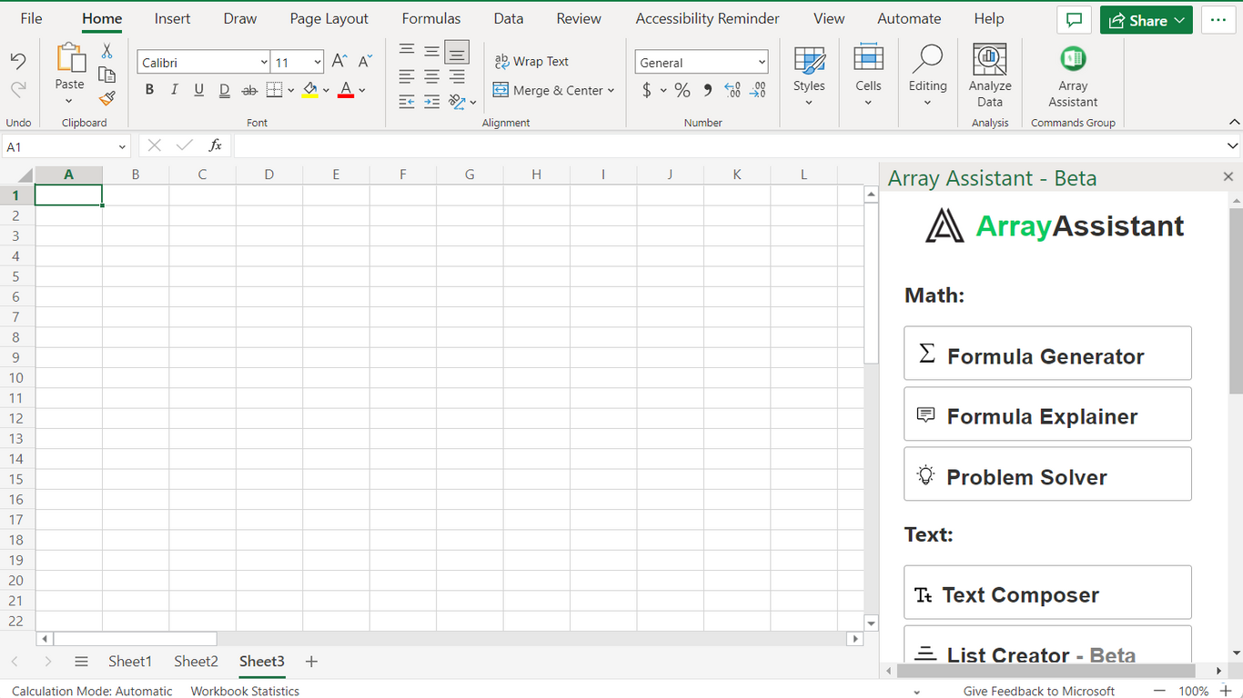 Array Assistant - AI Excel Bot media 2