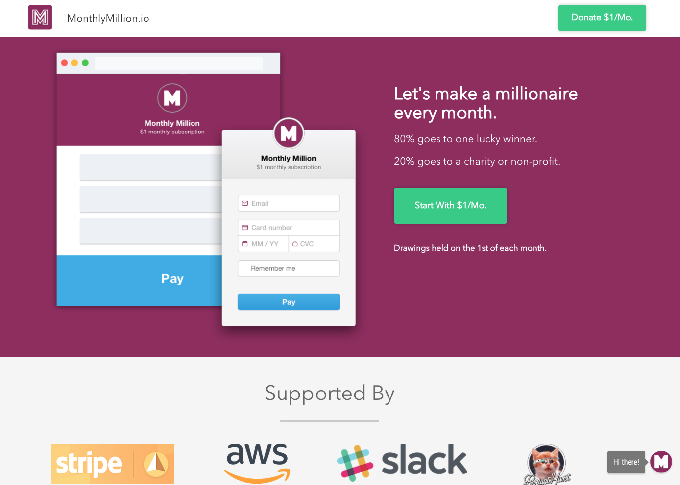 Monthly Million gallery image