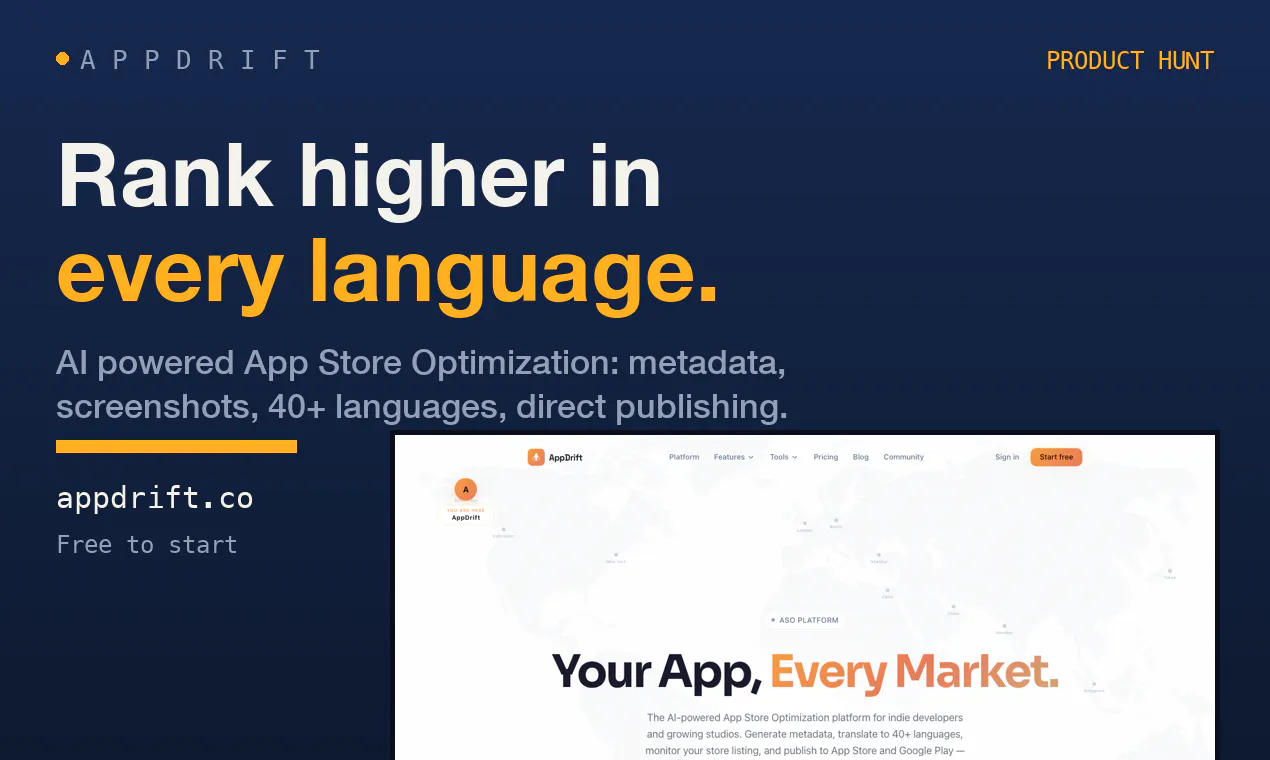 AppDrift gallery image