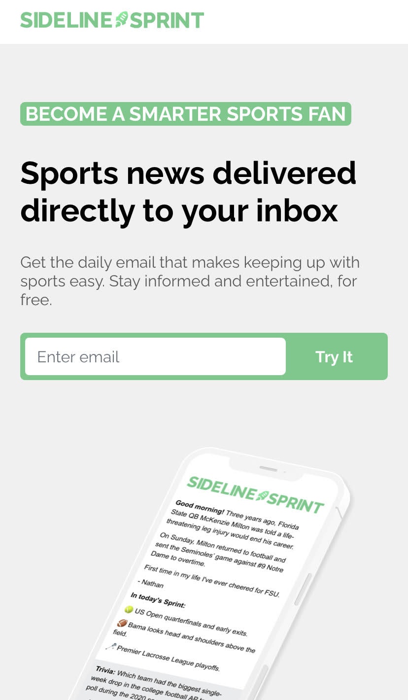 Sideline Sprint gallery image