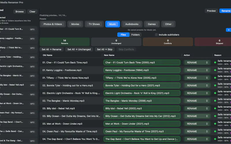 Media Renamer Pro screenshot 5
