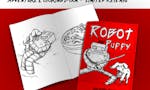 Robot and Puppy: The Coloring Book #1 image
