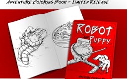 Robot and Puppy: The Coloring Book #1 media 1