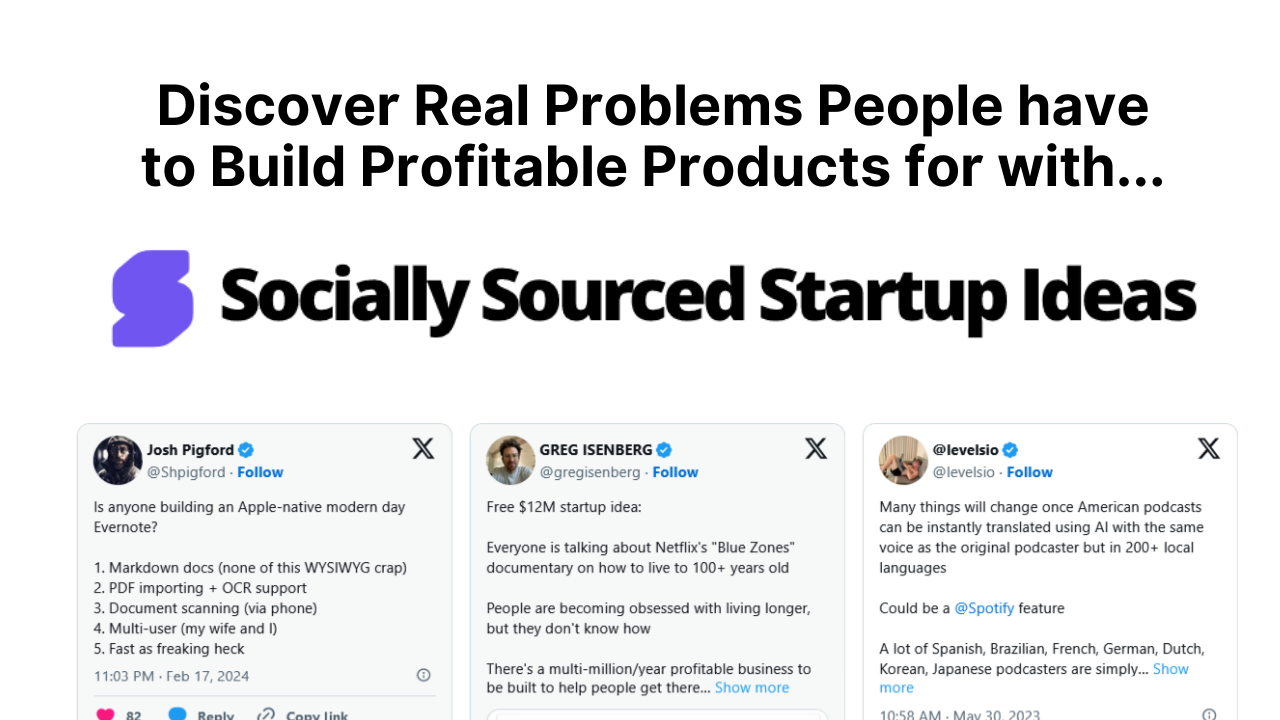 Sozialbezogene Start -up -Ideen - Entdecken Sie Produktideen, die sich in den sozialen Medien in Sichtweite verstecken Medien 1