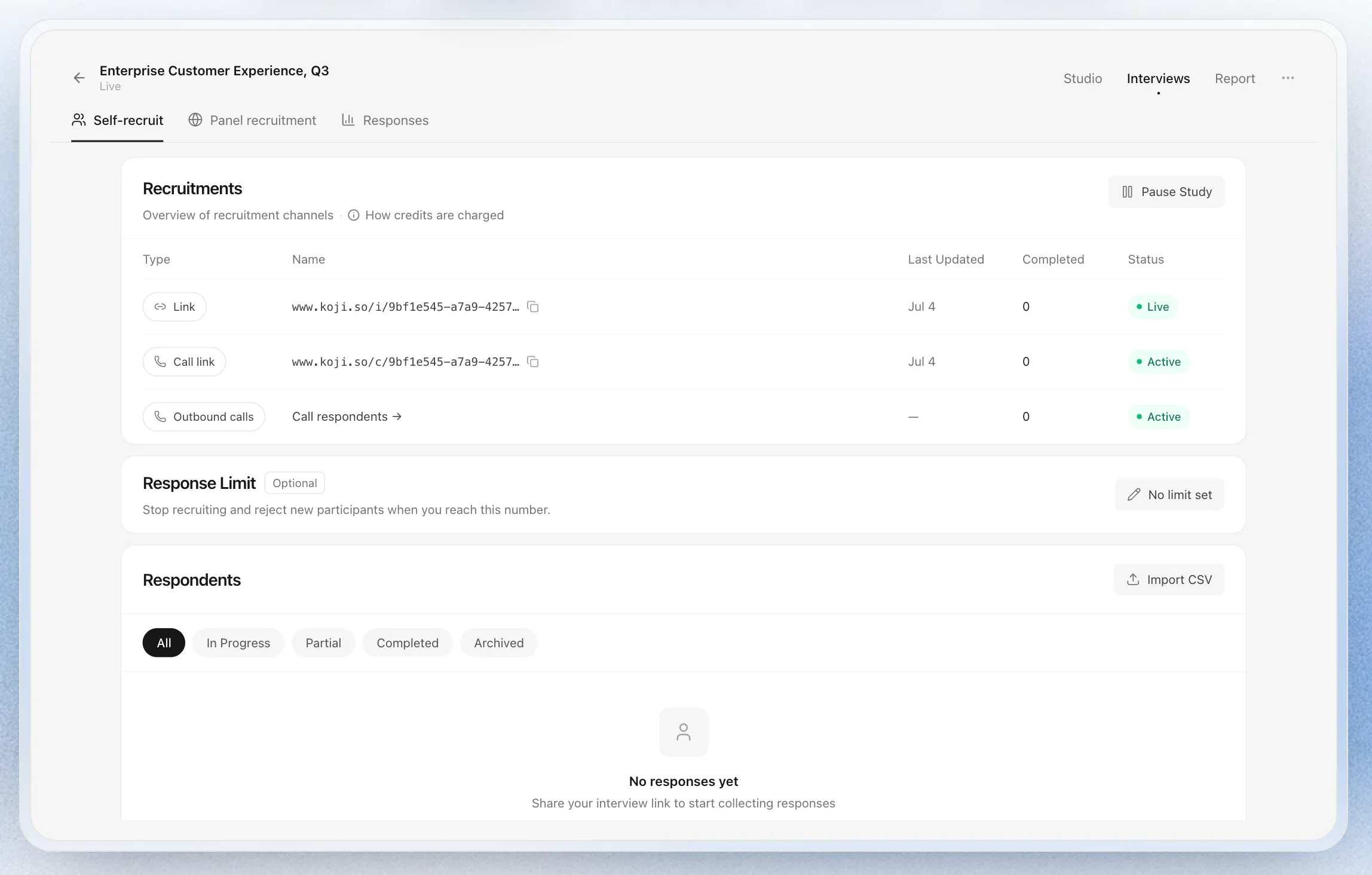 Koji AI-Native Research Platform gallery image