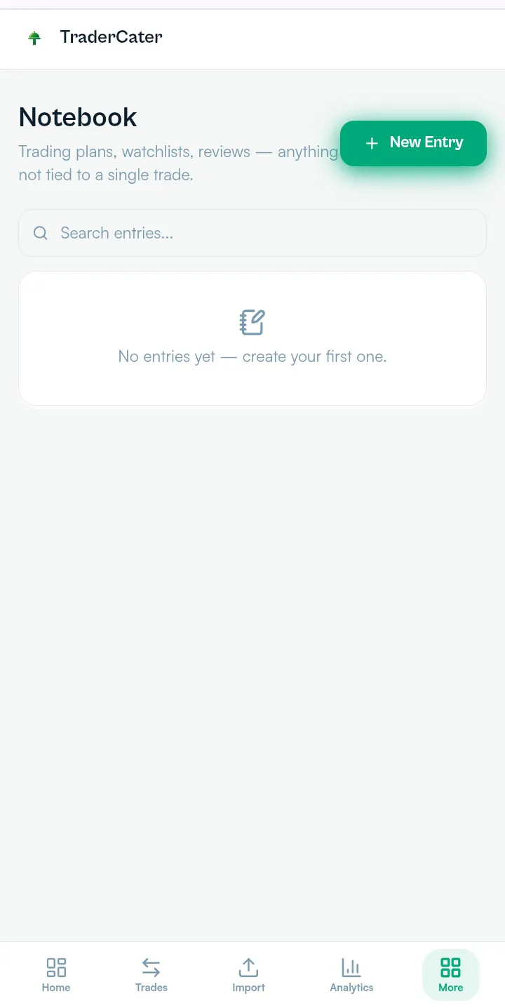 TraderCater — Screenshot.Import.Analyze. gallery image