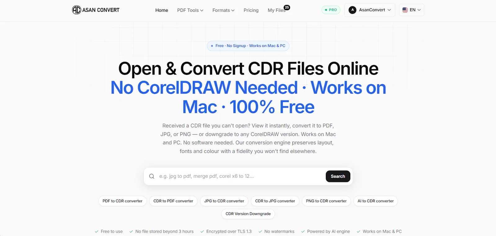 AsanConvert screenshot 1