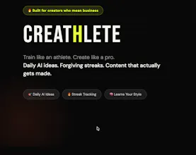 Creathlete — Train Like a Creator gallery image