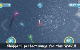 MSWA, a mobile strike war arcade game where you steer your wings and dodge from raining missiles media 2