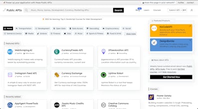 Public APIs gallery image