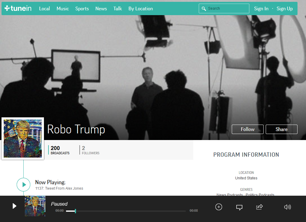 Robo Trump gallery image