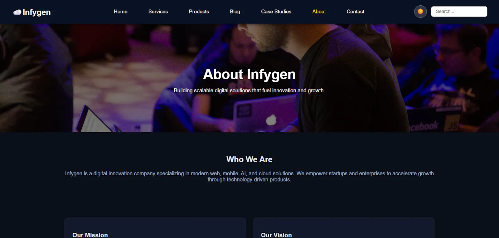Infygen screenshot 3