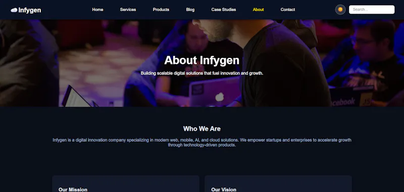 Infygen screenshot 3