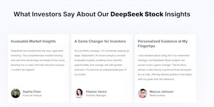 DeepSeek-driven Investment Platform gallery image