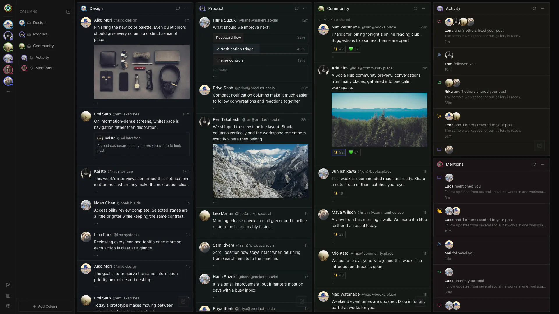 SocialHub gallery image