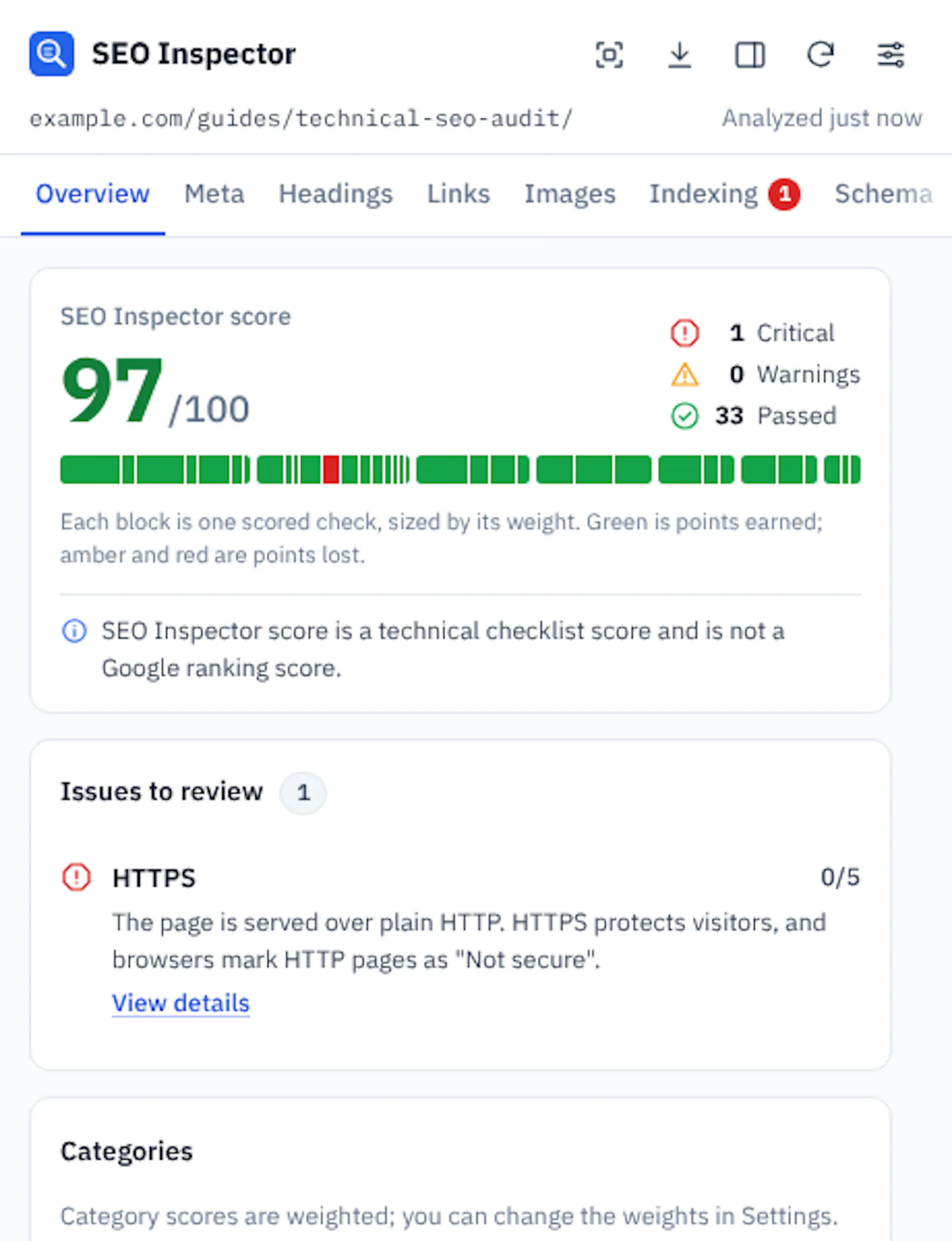 SEO Inspector screenshot 5