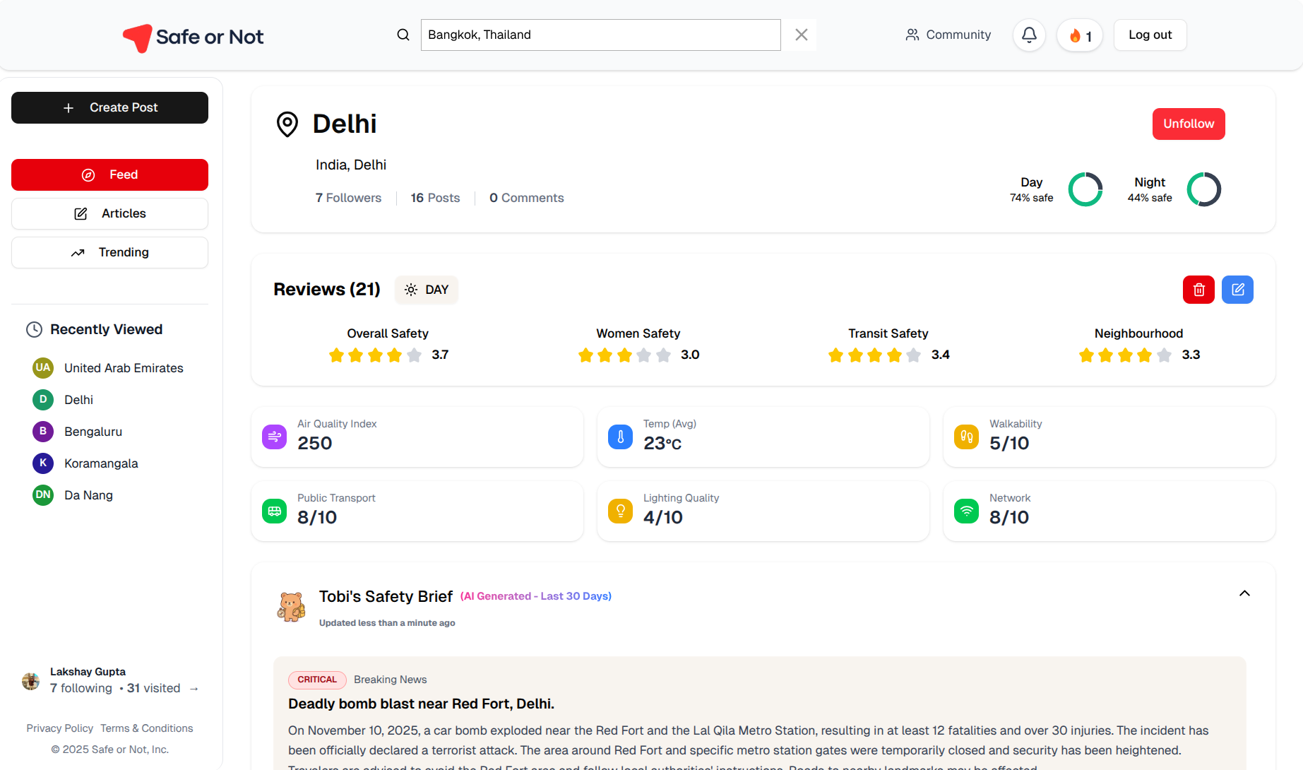 Safe or Not 2.0 - Screenshot 2 preview