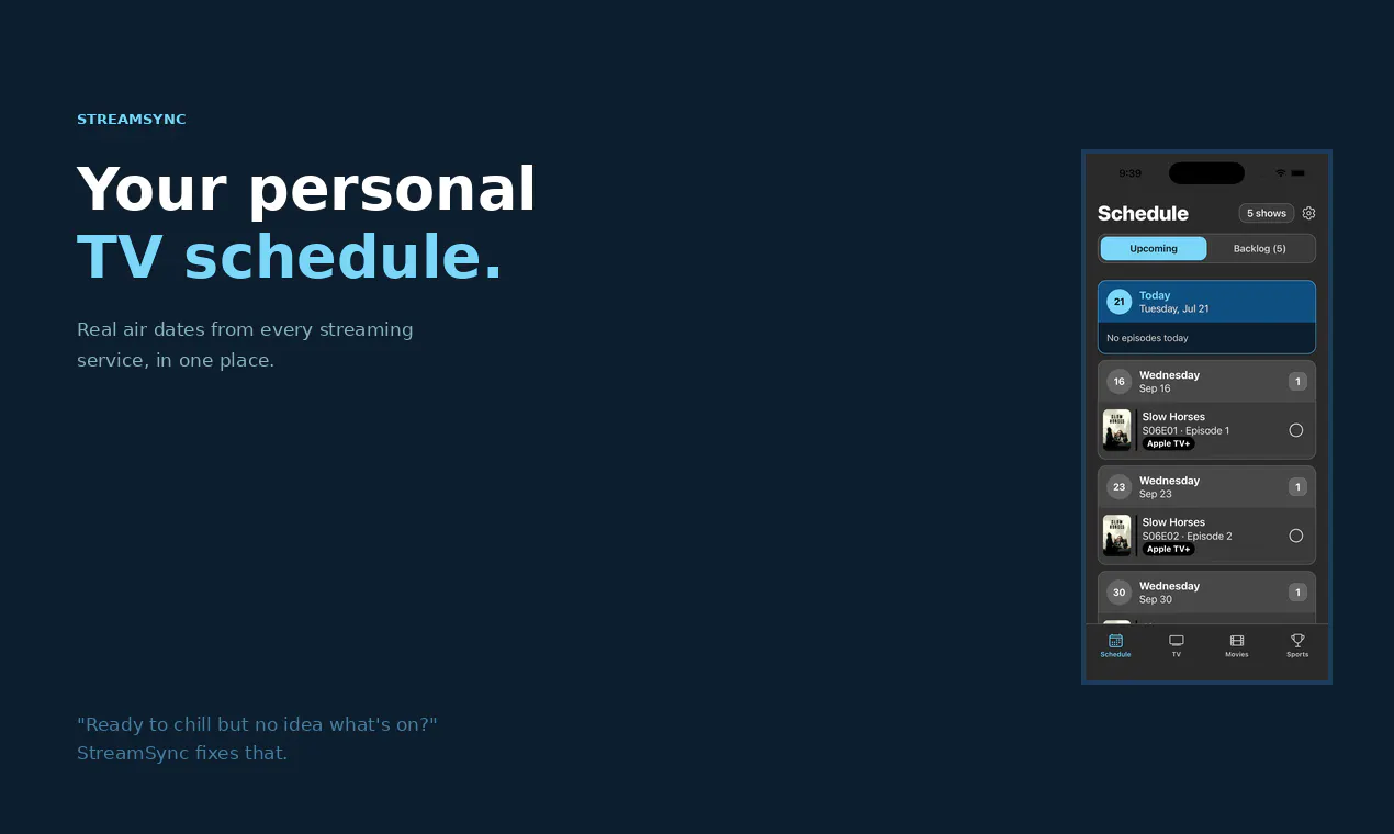 StreamSync screenshot