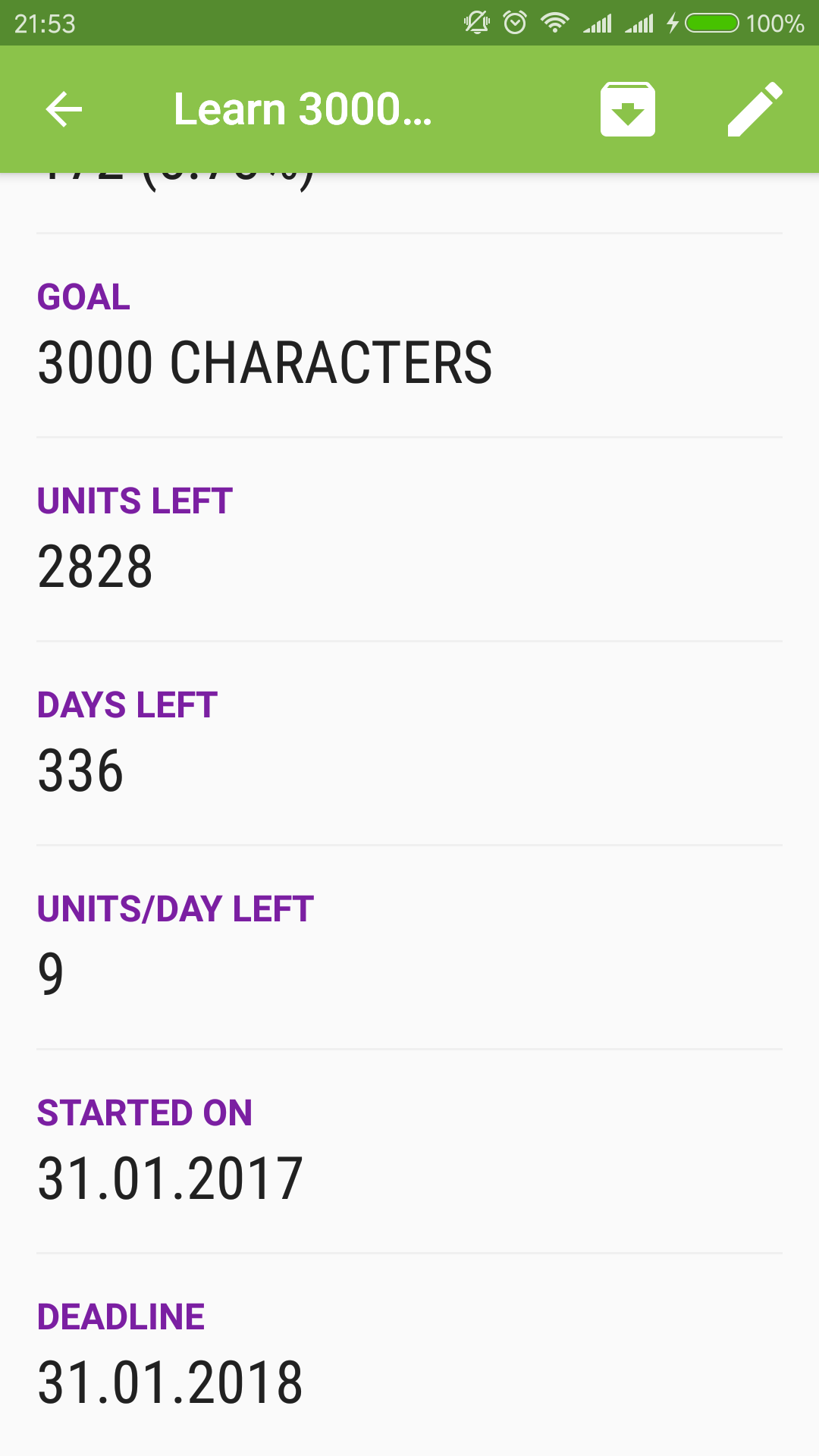 Progressor - Goal Progress Tracker gallery image