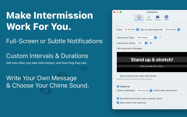 Intermission for Mac gallery image