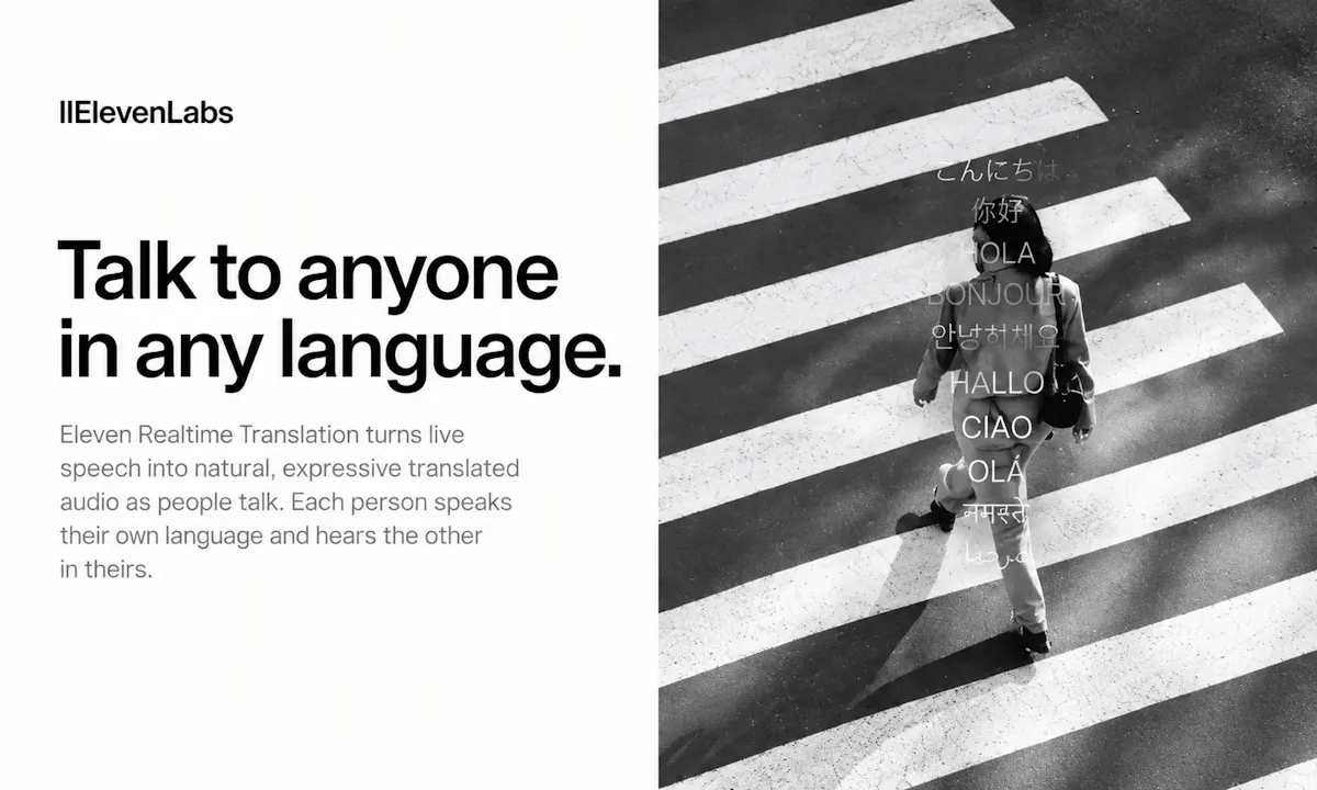 ElevenLabs Realtime Translation