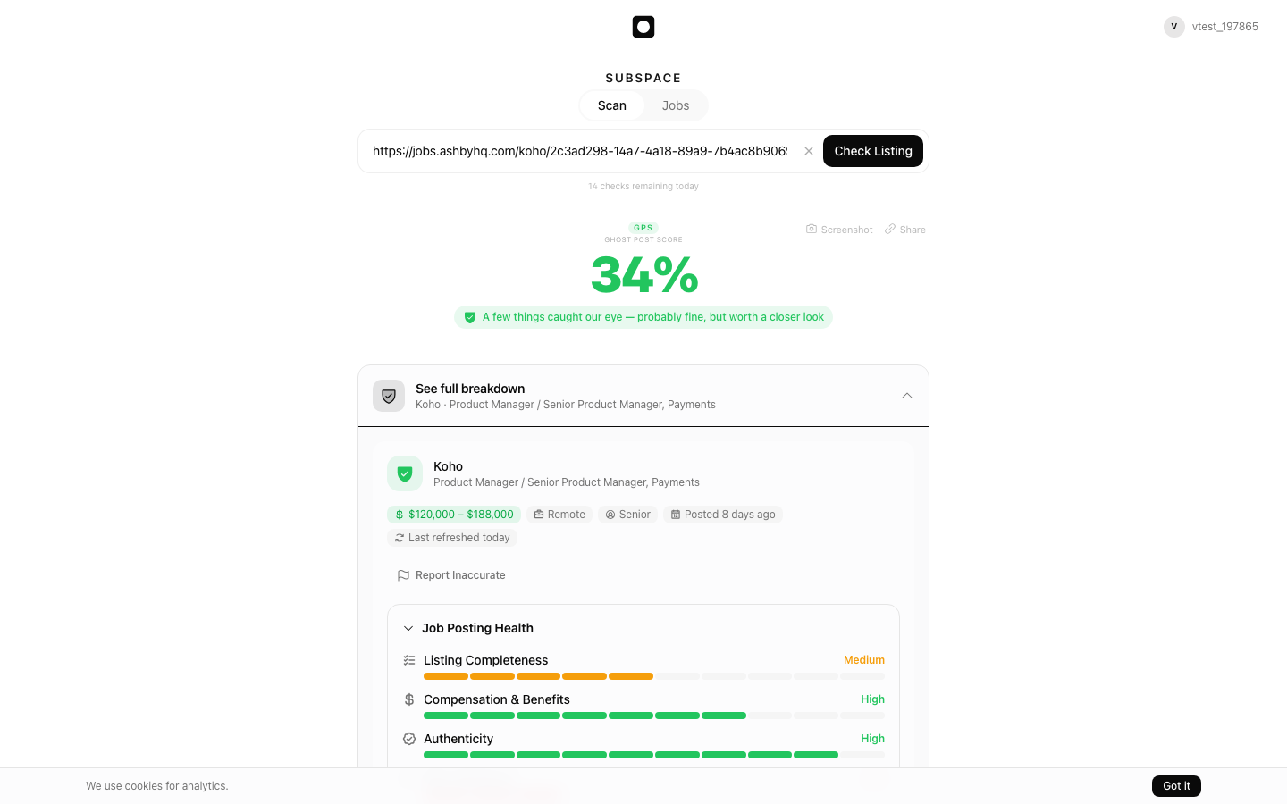 Subspace gallery image