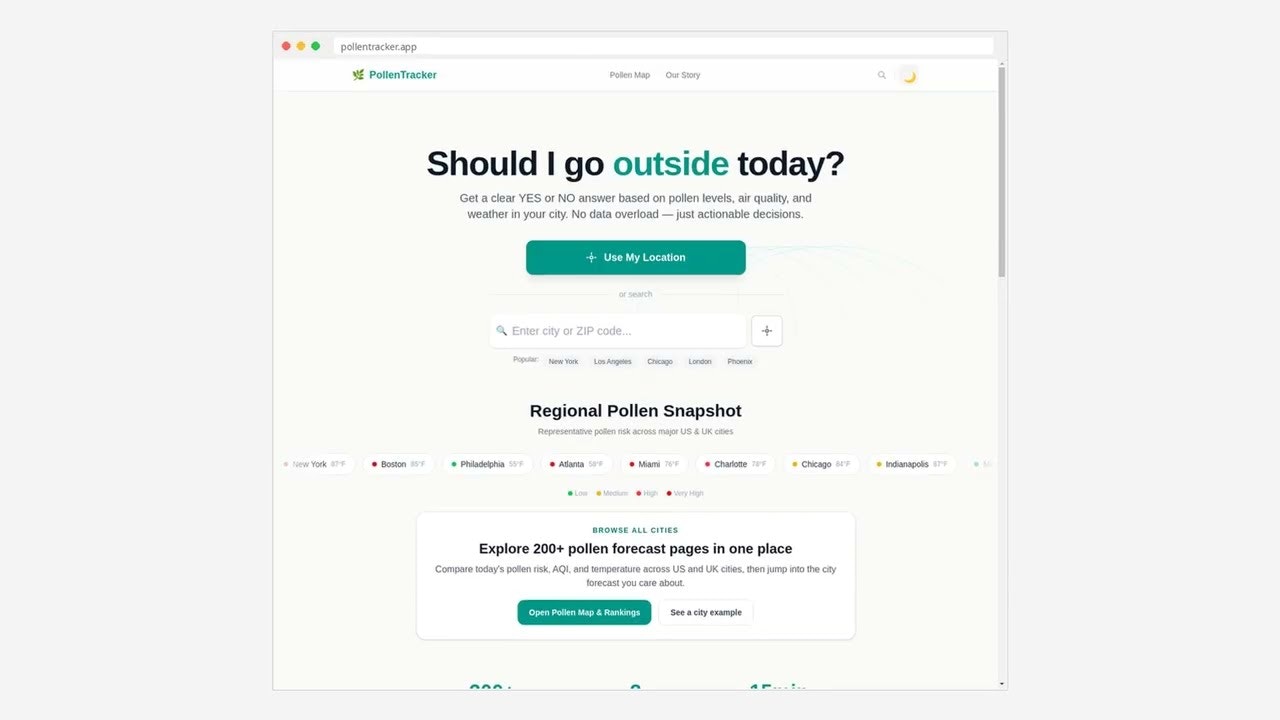 PollenTracker gallery image
