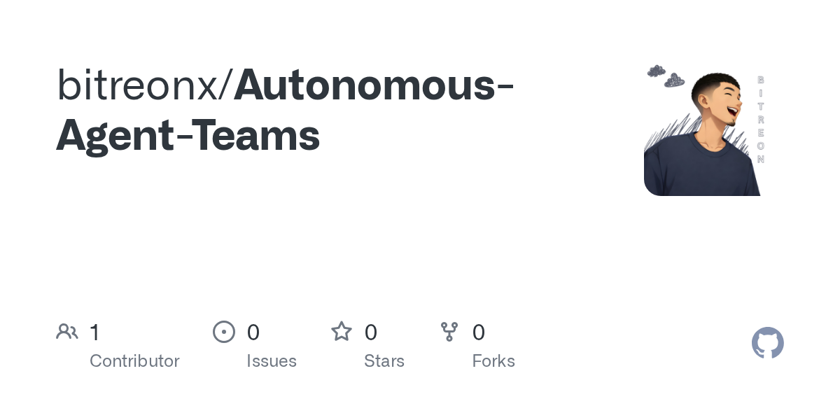 Autonomous Agent Teams gallery image