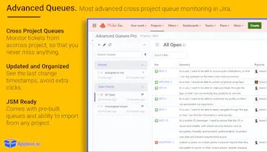 Advanced queues for jira management gallery image