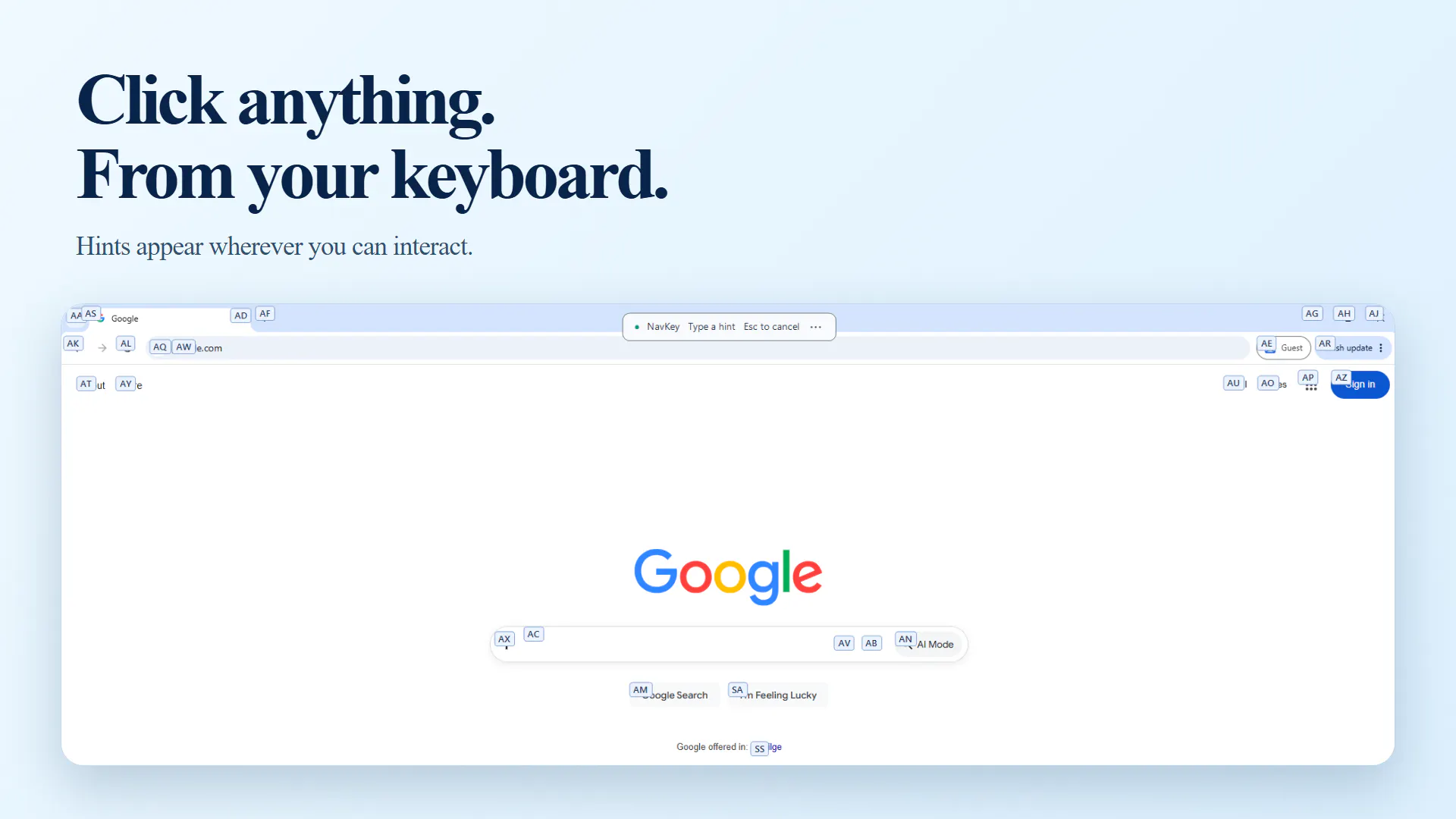 NavKey screenshot 1
