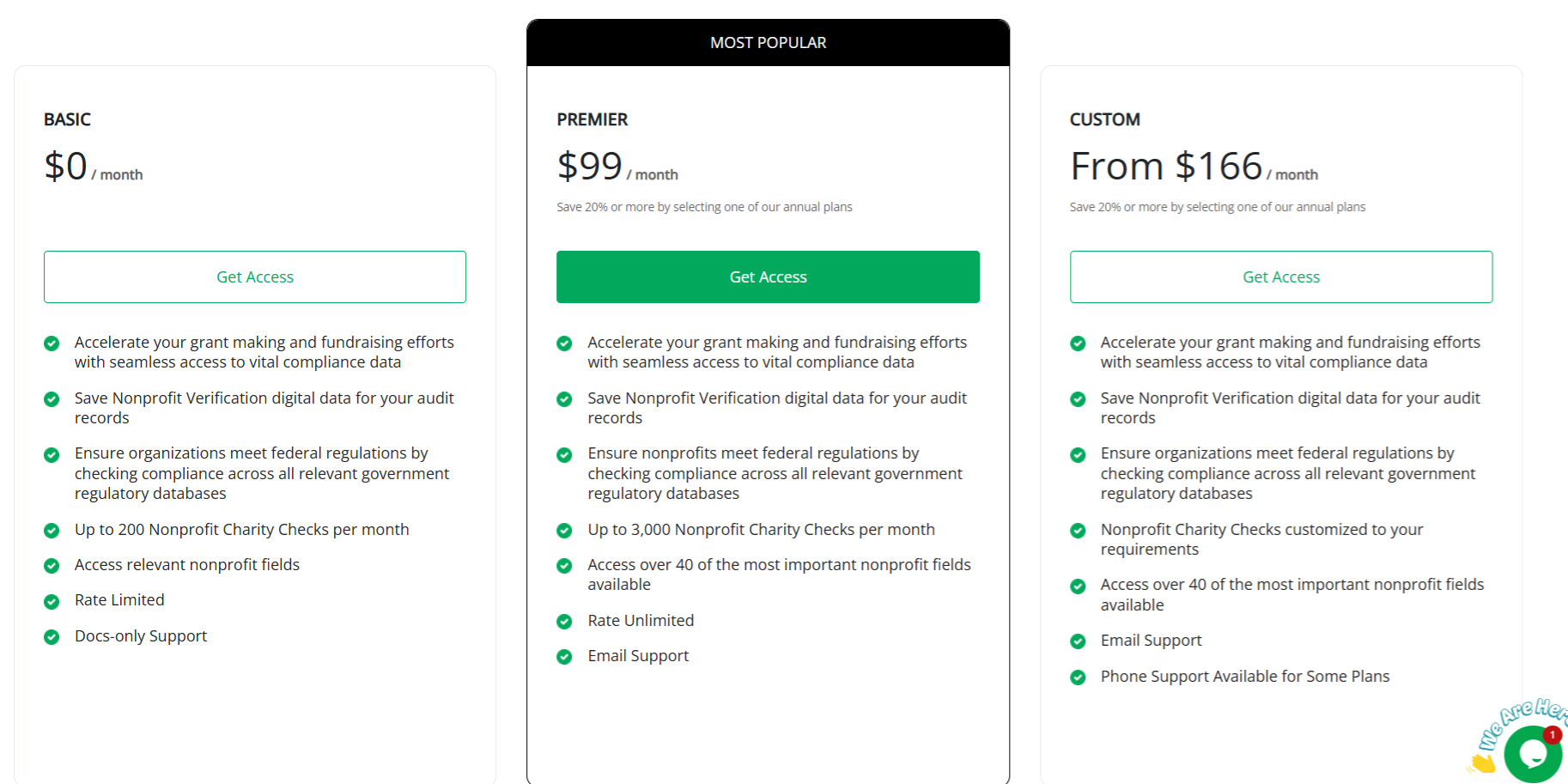Nonprofit Check Plus API by Pactman gallery image