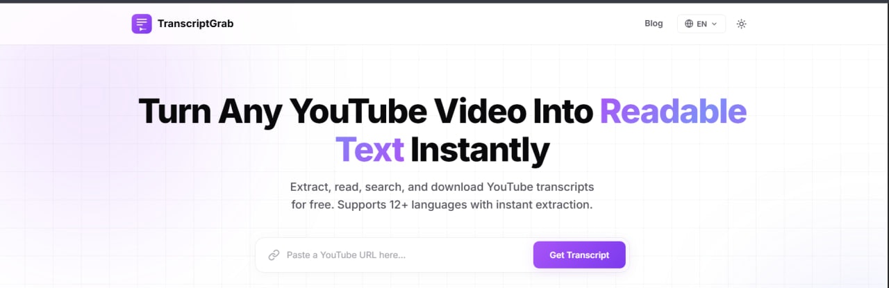 TranscriptGrab gallery image