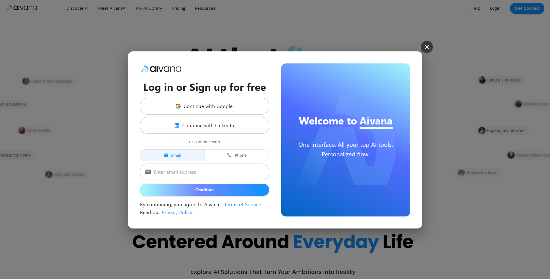 Aivana.com - 毎日のユーザー向けのAIマーケットプレイスメディア3