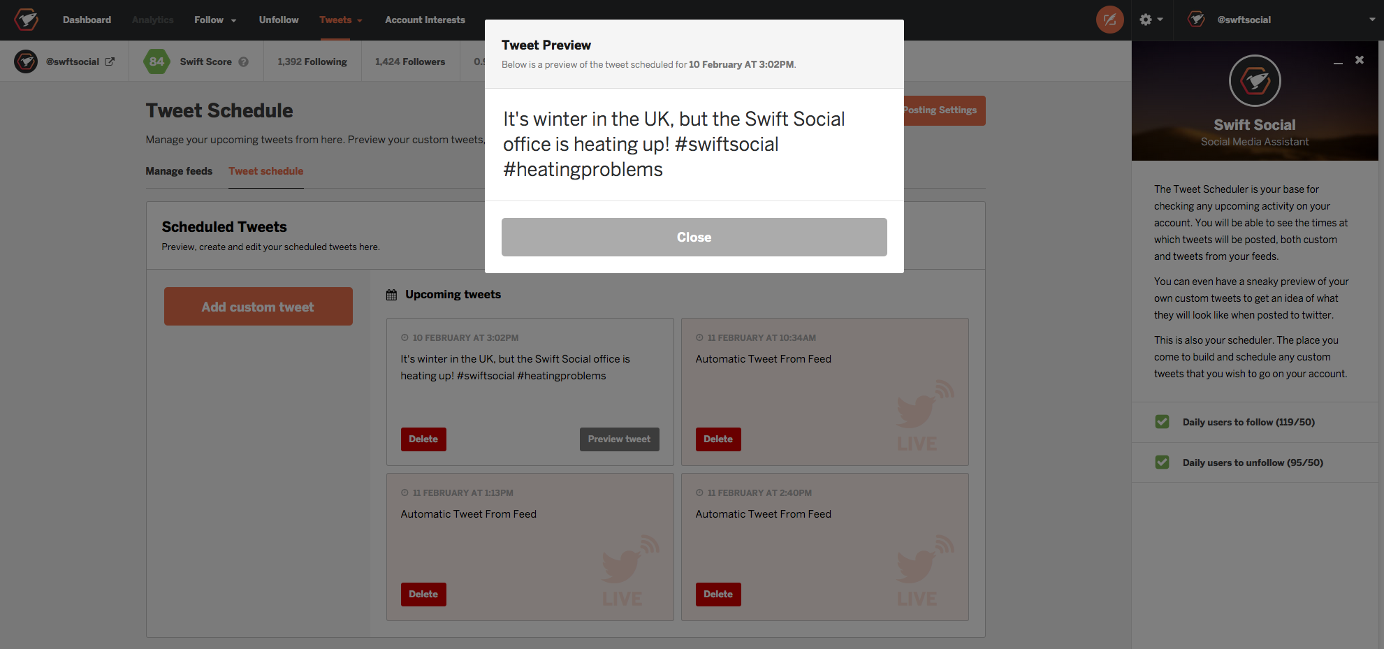 Swift Social gallery image