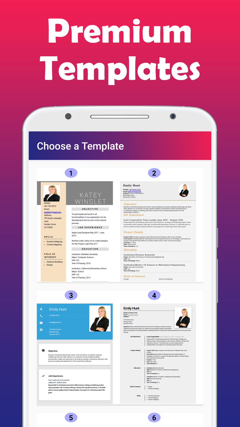 Resume Builder gallery image