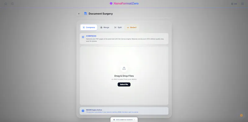 NanoFormatZero screenshot 5