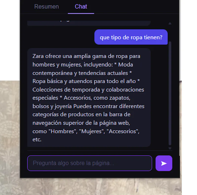 AI Page Summarizer screenshot 3