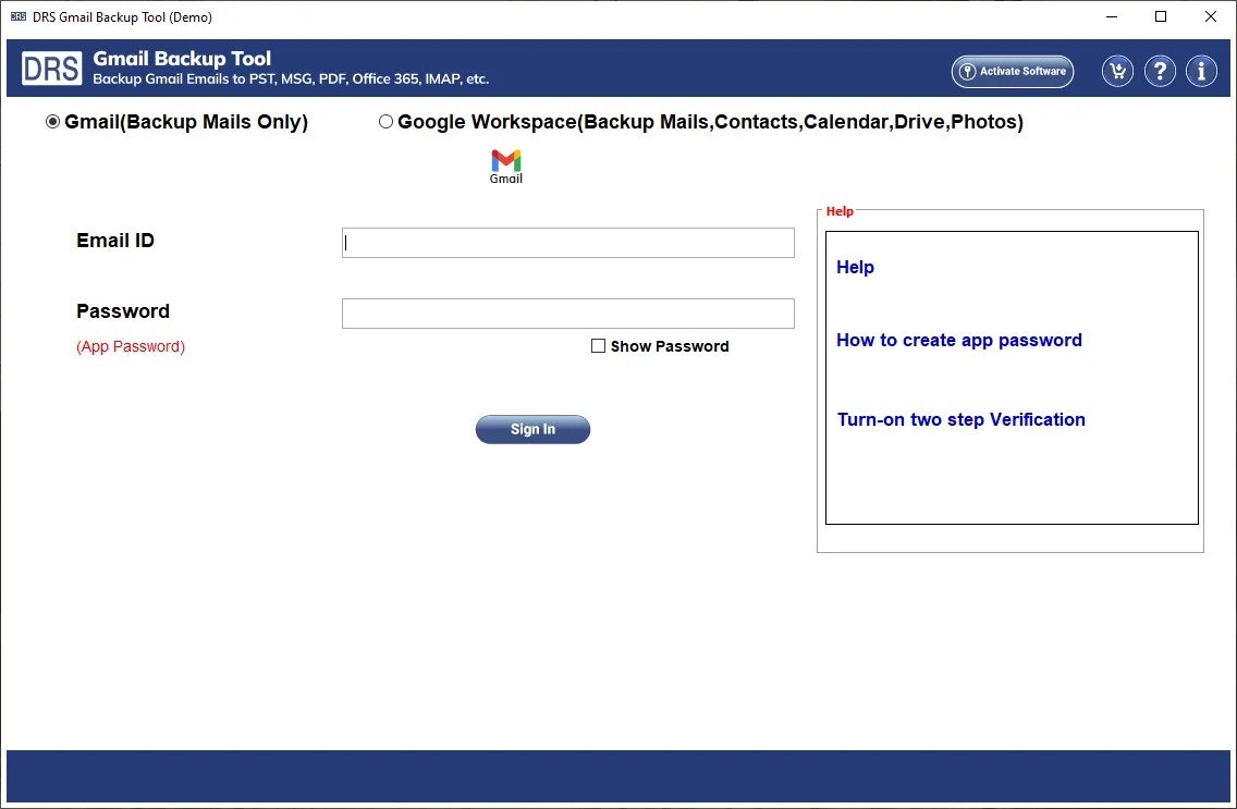 Gmail Backup Tool gallery image