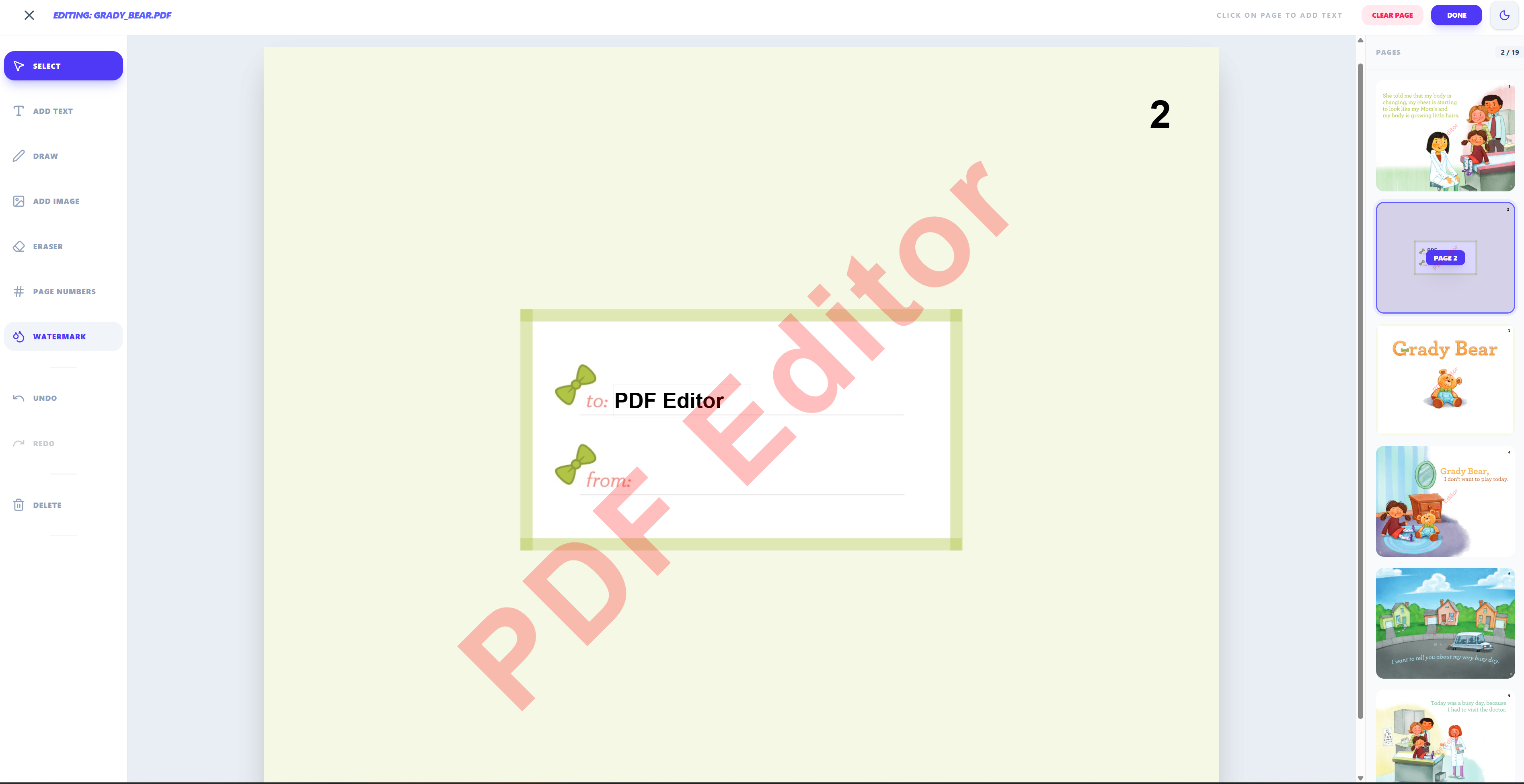 PDF Editor gallery image