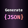 Generate JSON