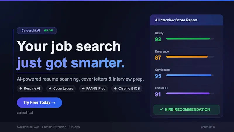 CareerLift screenshot 1 (video preview)