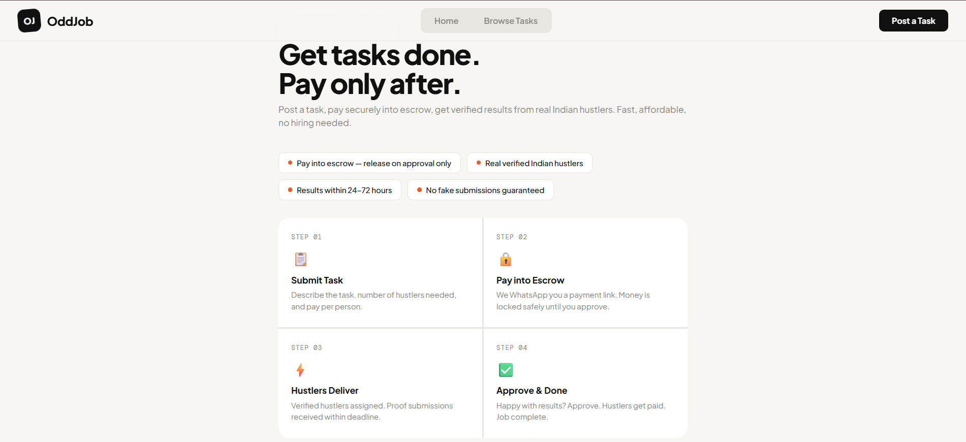 OddJob — Small Tasks. Real Money. media 4