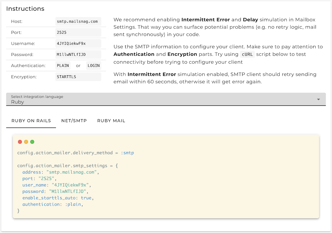 Mailsnag gallery image