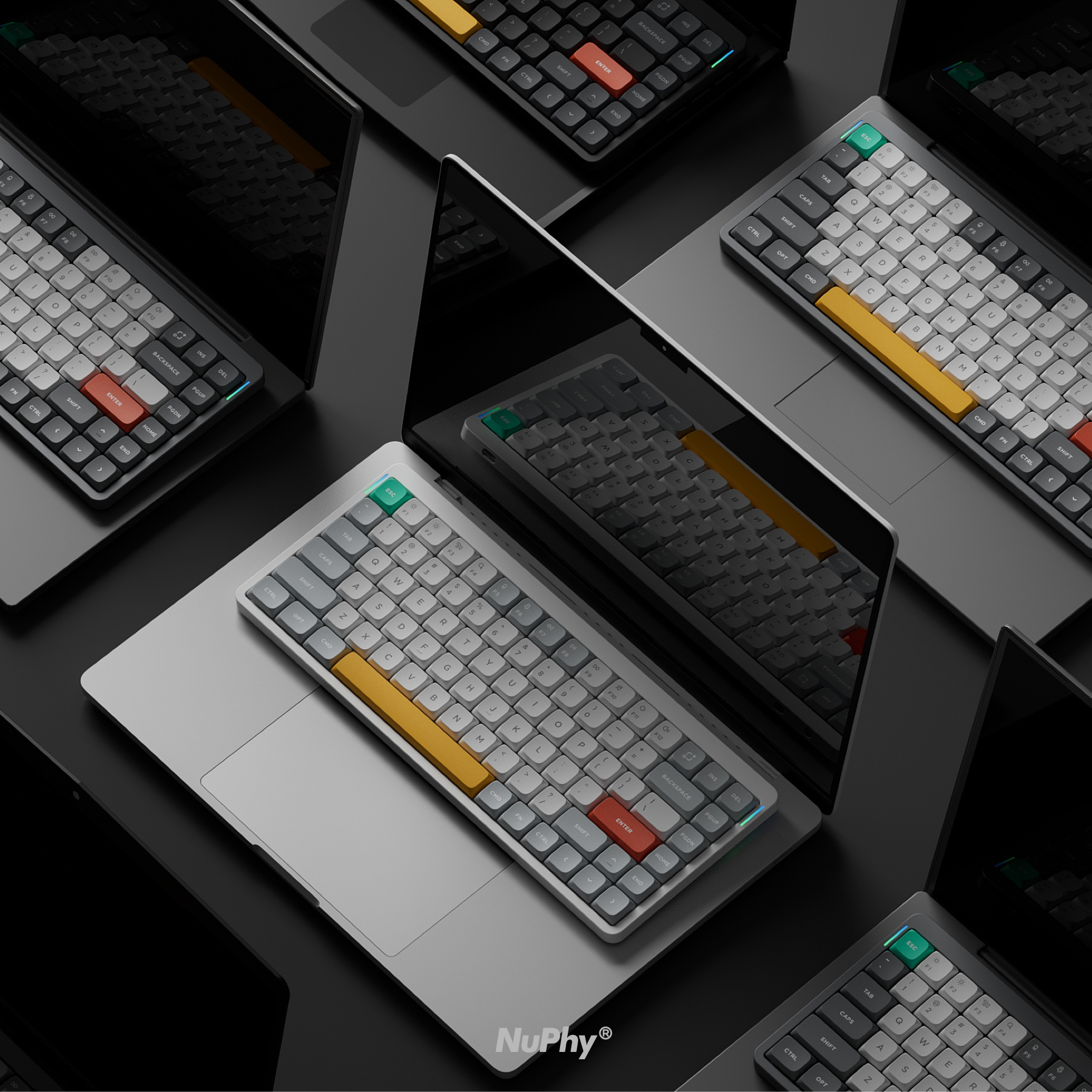 NuPhy Air75 V2 QMK Mechanical Keyboard