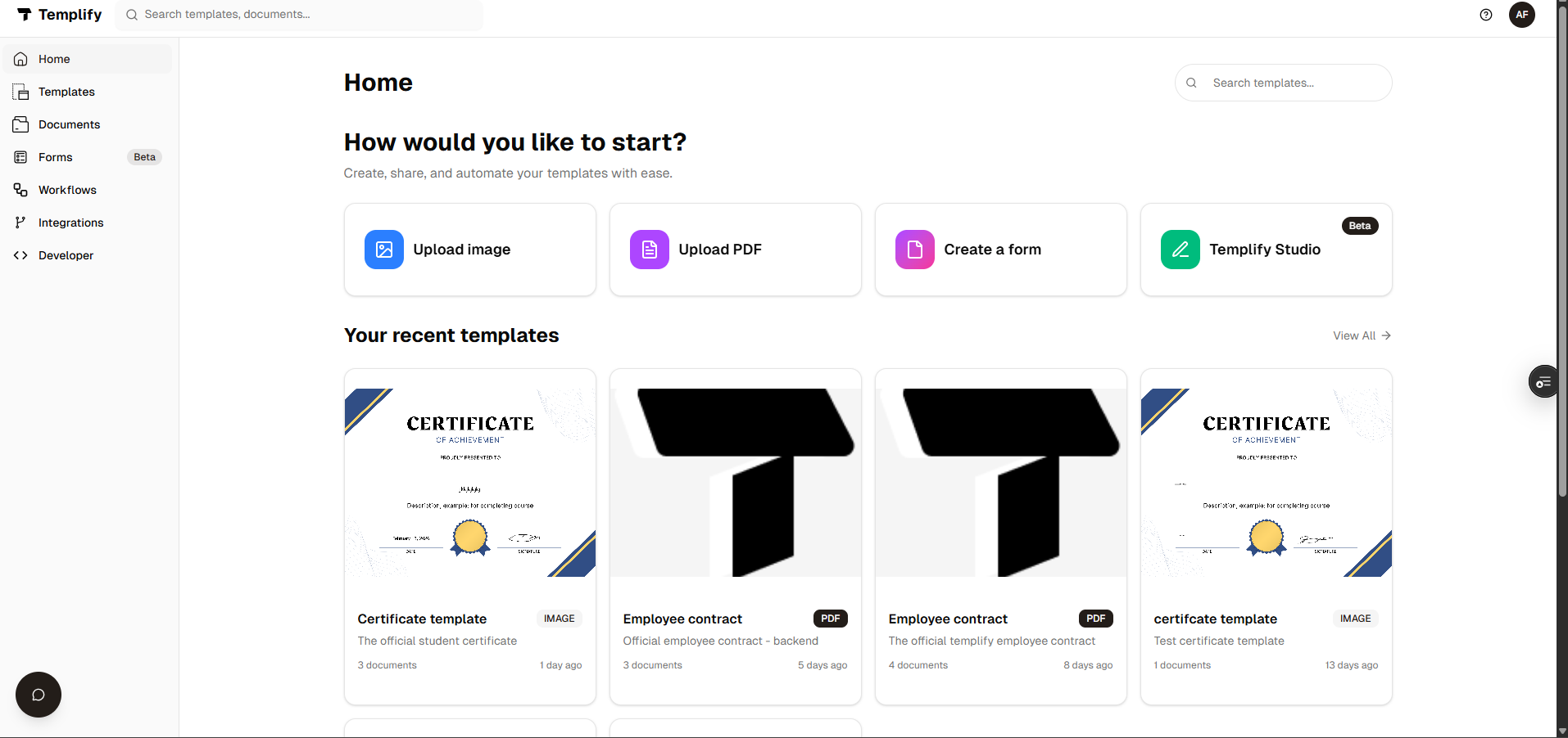 Templify gallery image