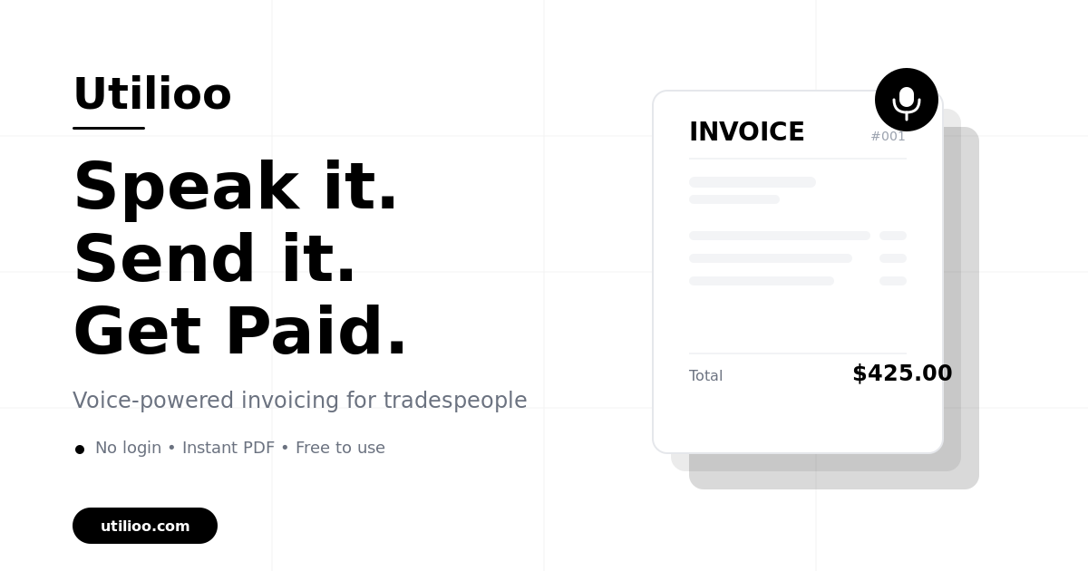 Utilioo - Main product screenshot demonstrating key features and user interface