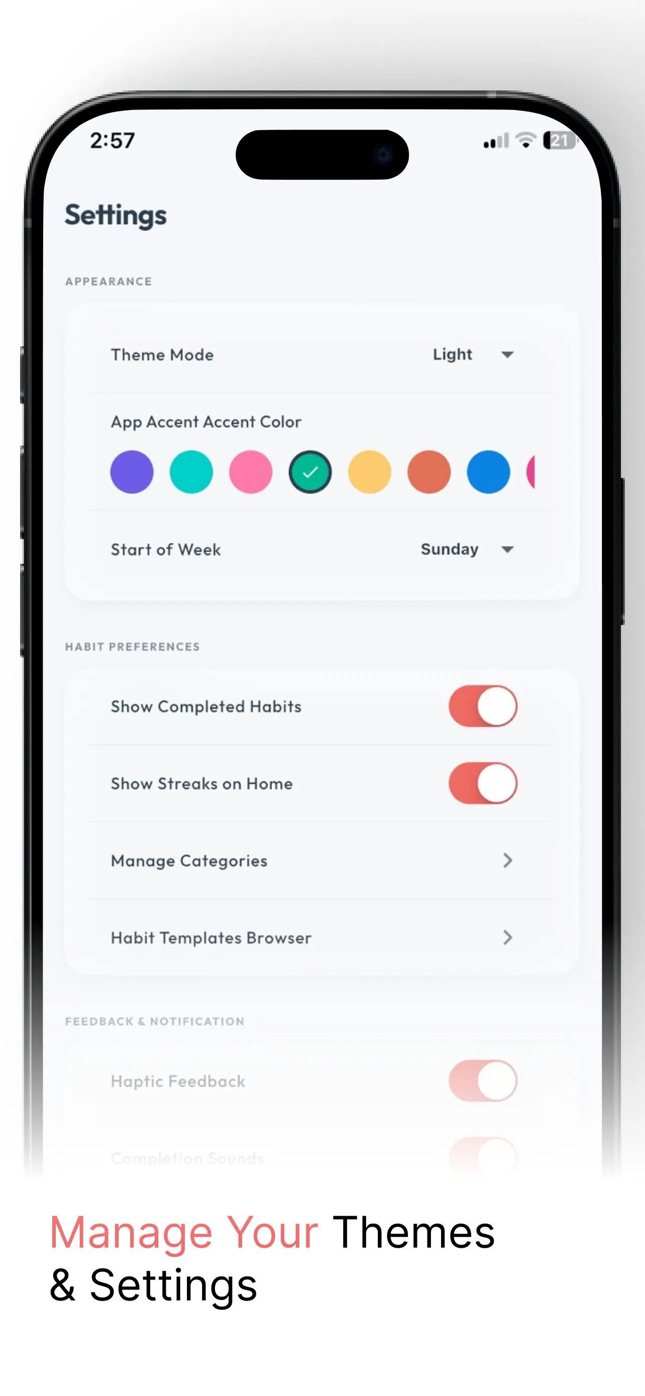Offline Habit Tracker: Daily gallery image
