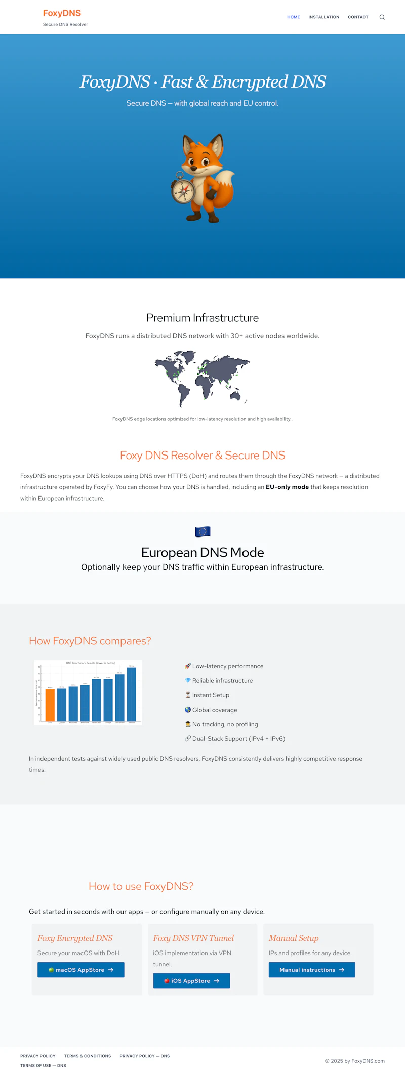 FoxyDNS screenshot 1
